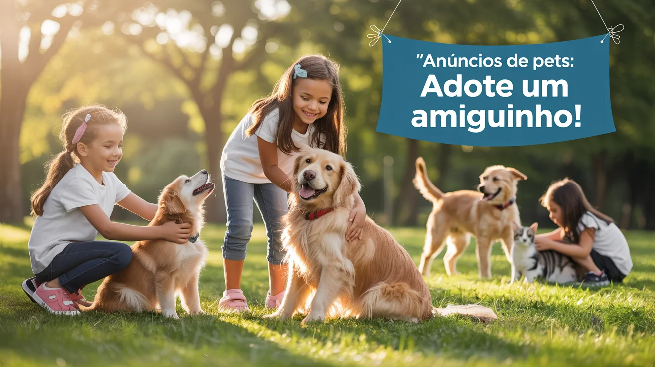 Anúncios de Pets: Adote um Amiguinho!