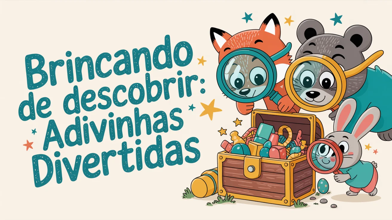 Brincando de Descobrir: Adivinhas Divertidas