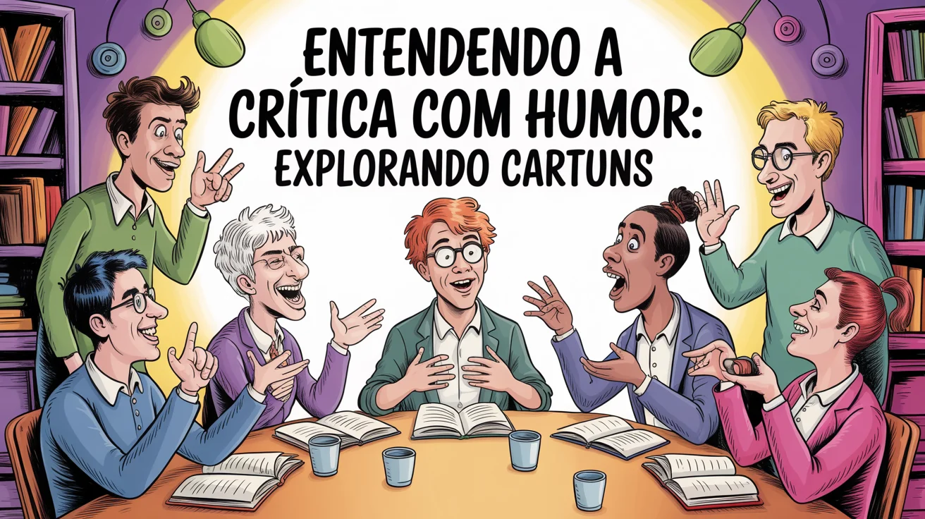 Entendendo a Crítica com Humor: Explorando Cartuns