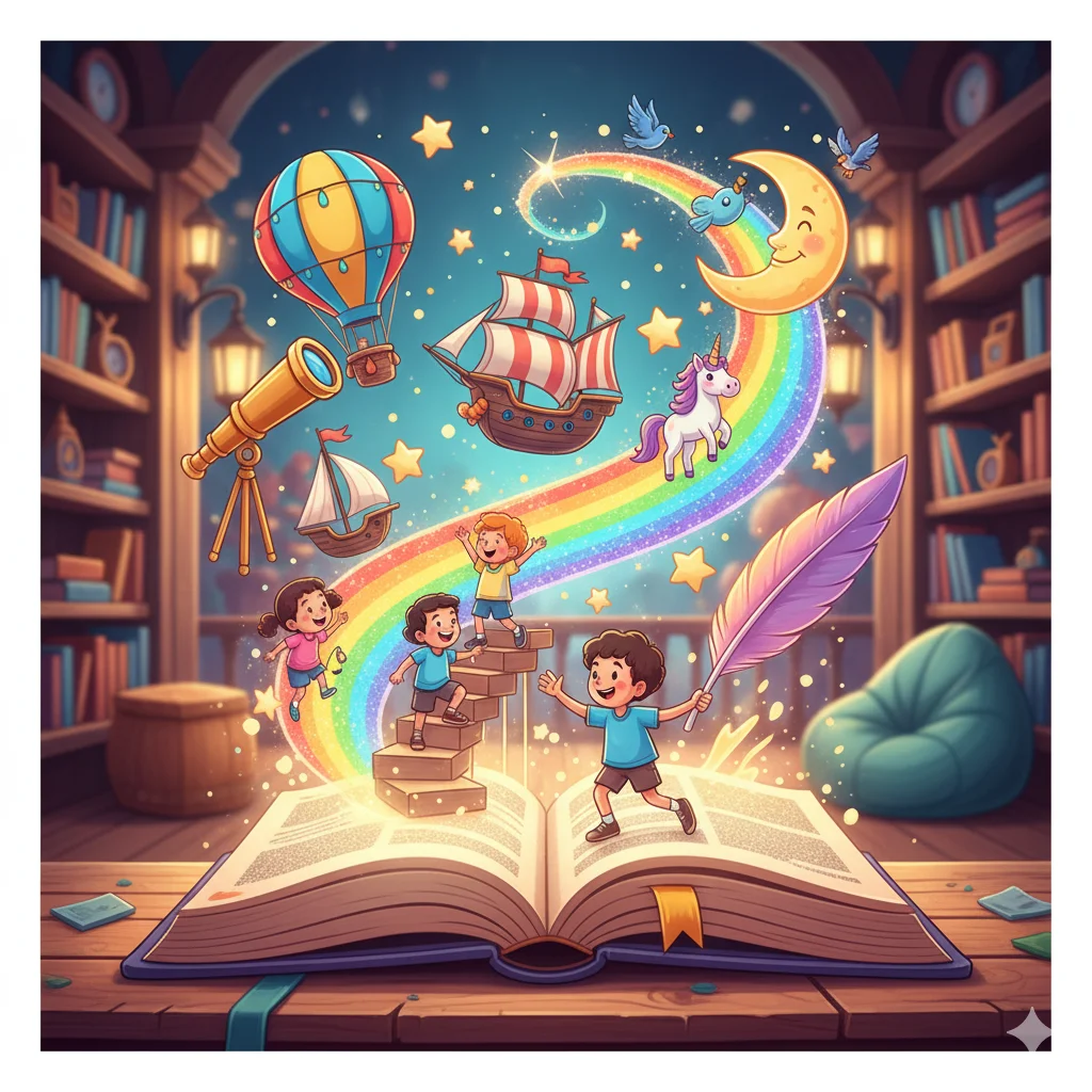 Explorando o Mundo Mágico da Leitura