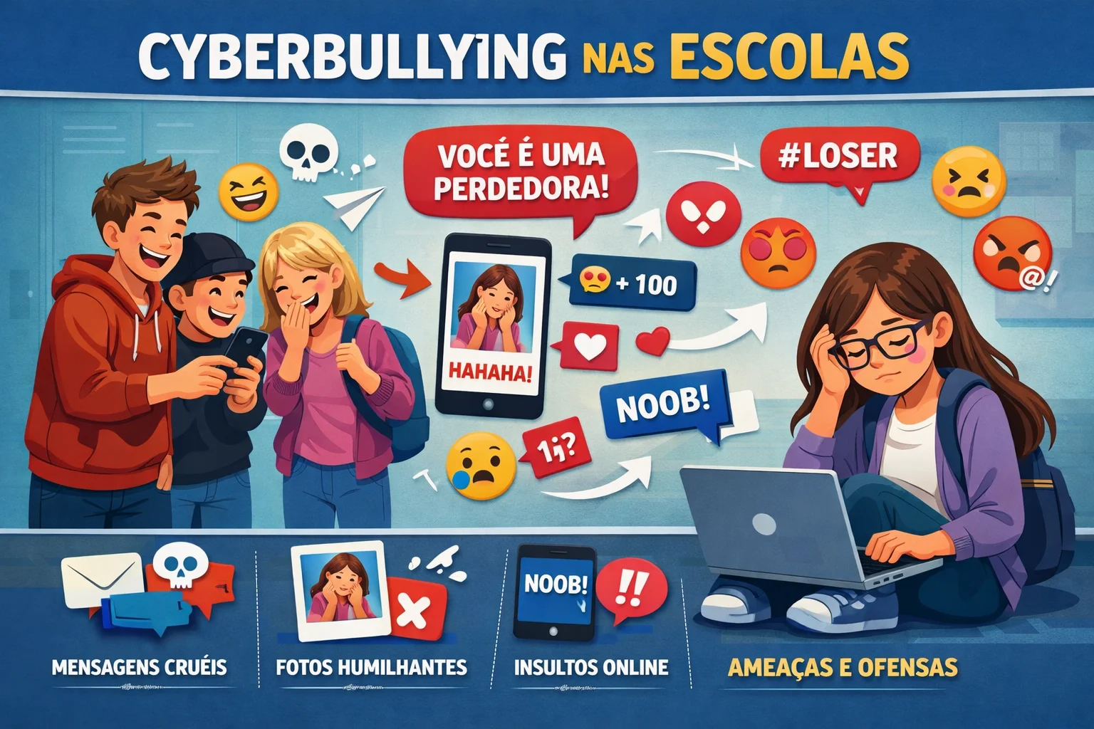 TODOS CONTRA O CYBERBULLYING!