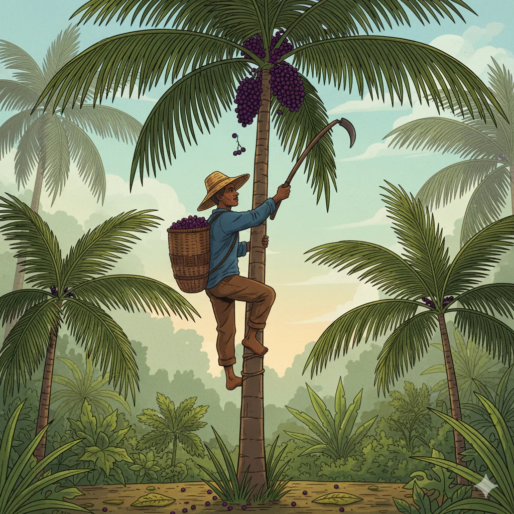 Reutilização do açaí