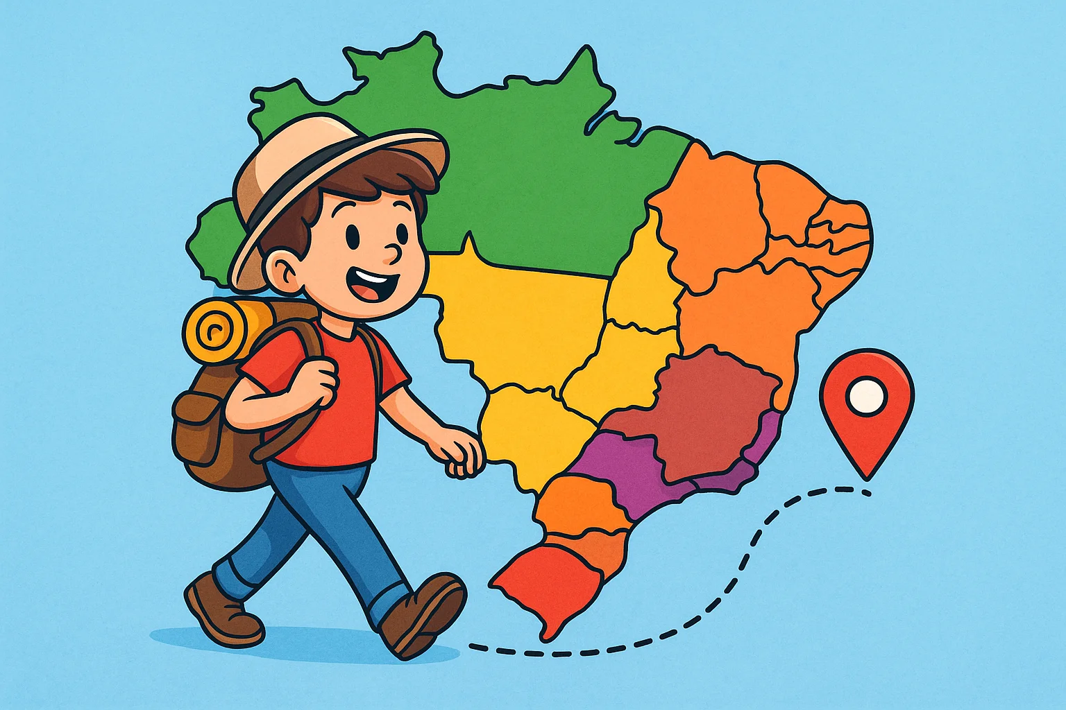 CAPITAIS DO BRASIL E VERBOS NO PRETÉRITO