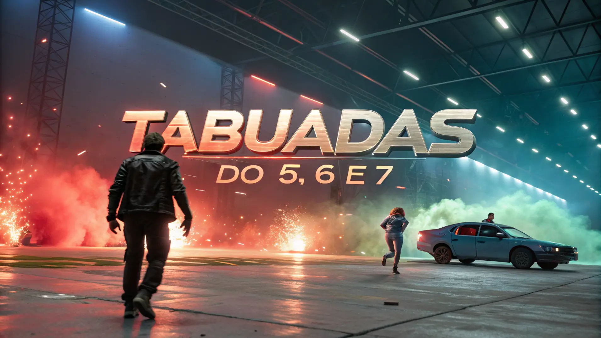 Tabuadas do 5, 6 e 7