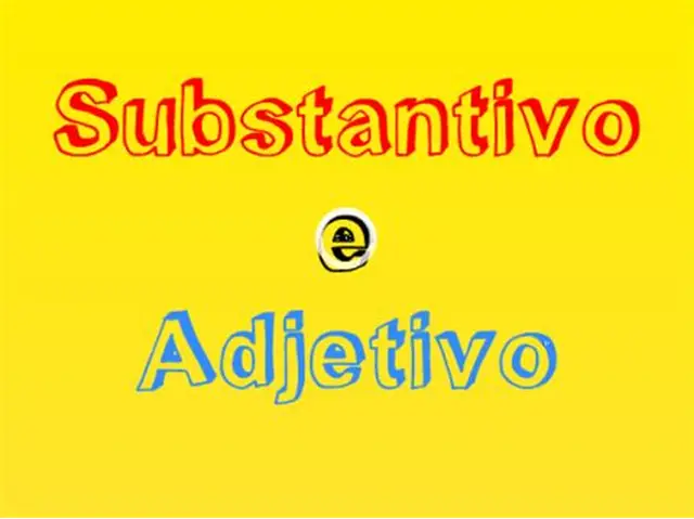 Adjetivo e Substantivo