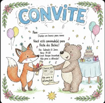 Gênero Textual- Convite