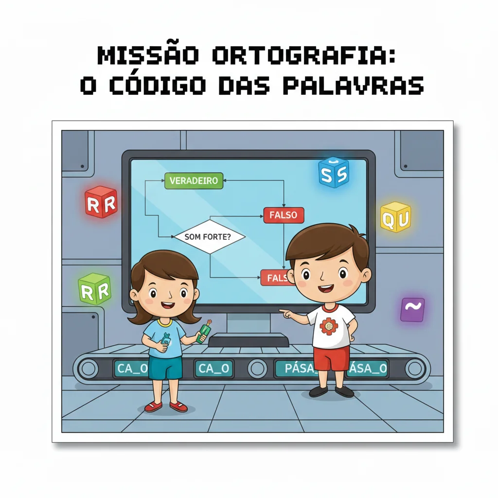 O Algoritmo das Palavras: Missão Ortografia