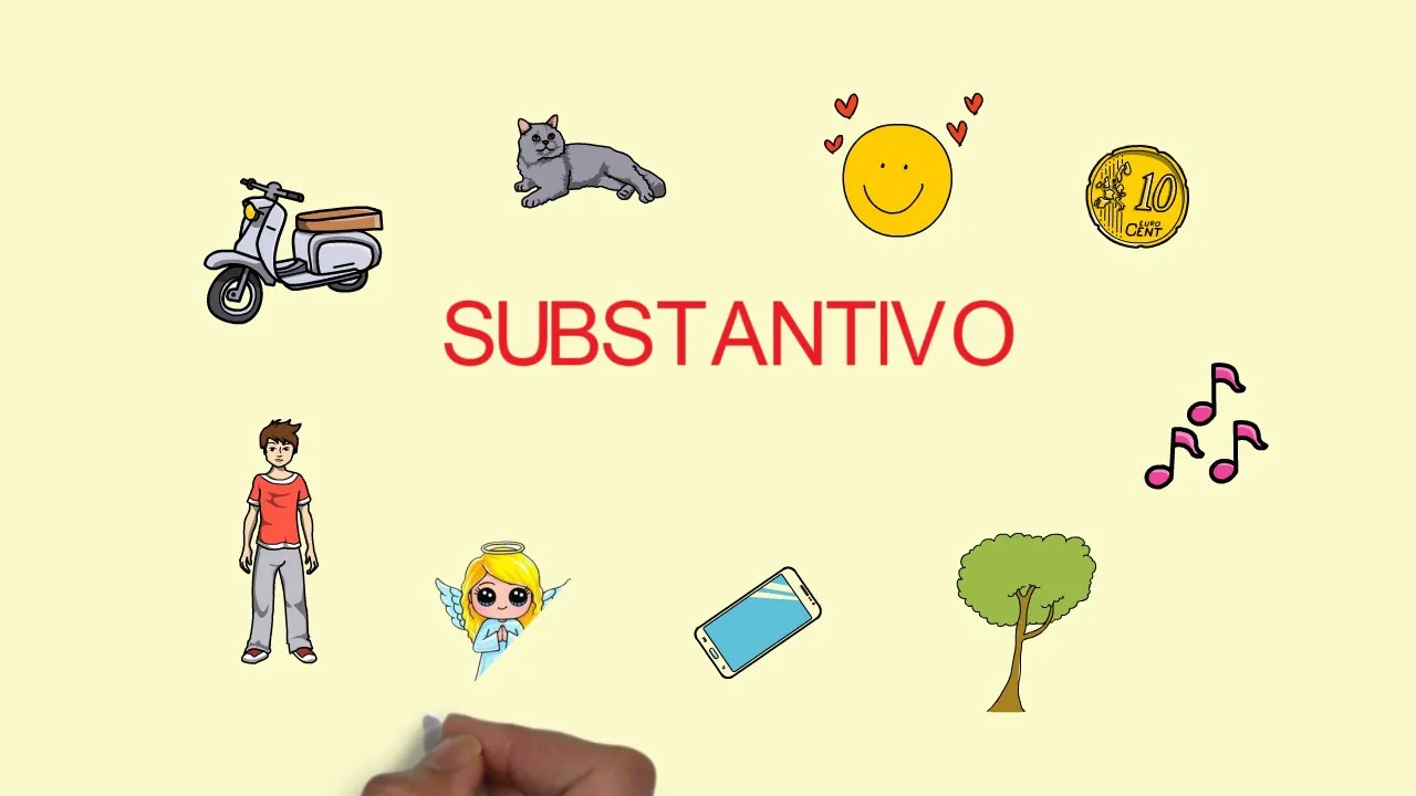 classe de palavras substantivo