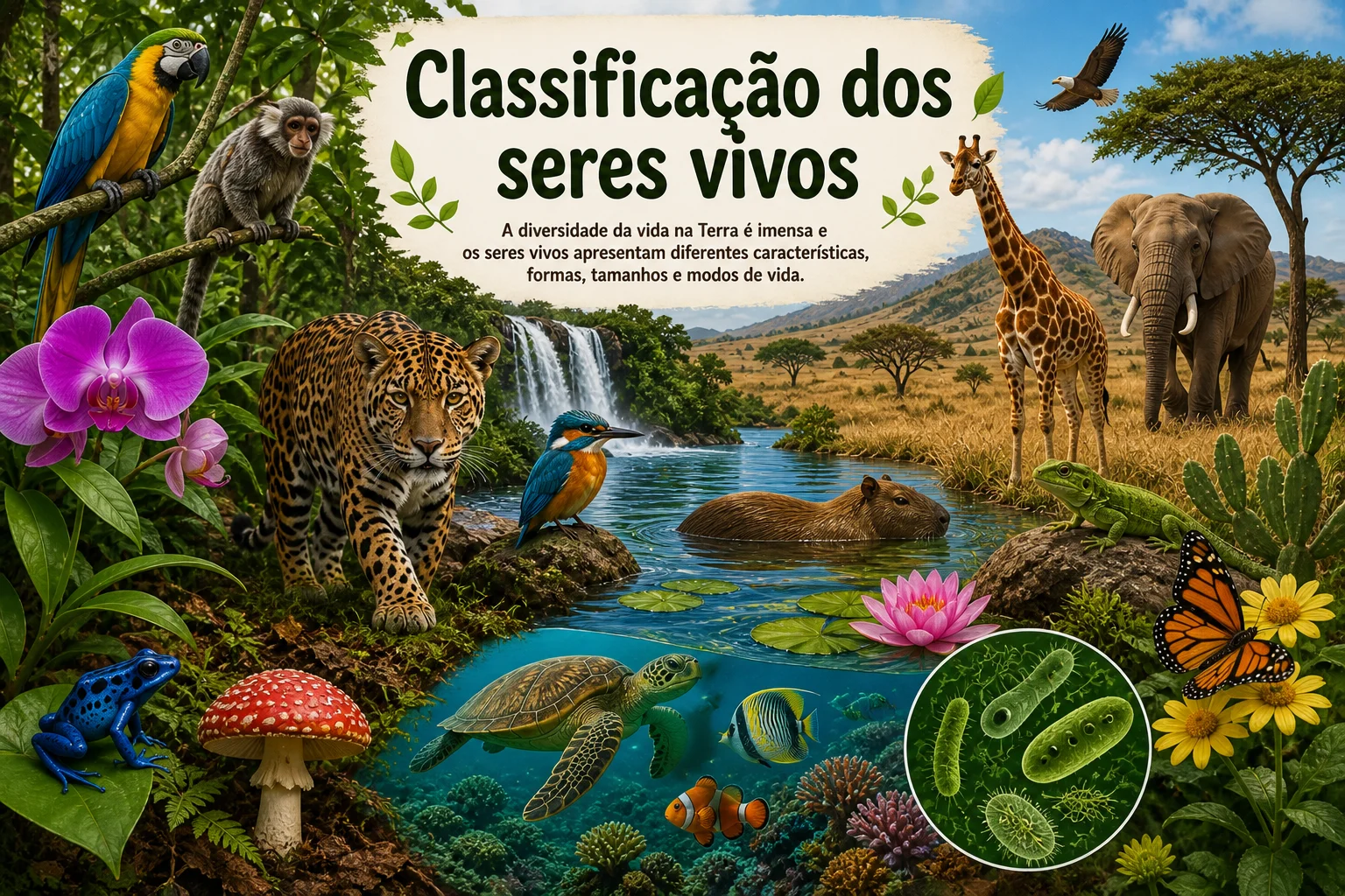 Classificação dos seres vivos