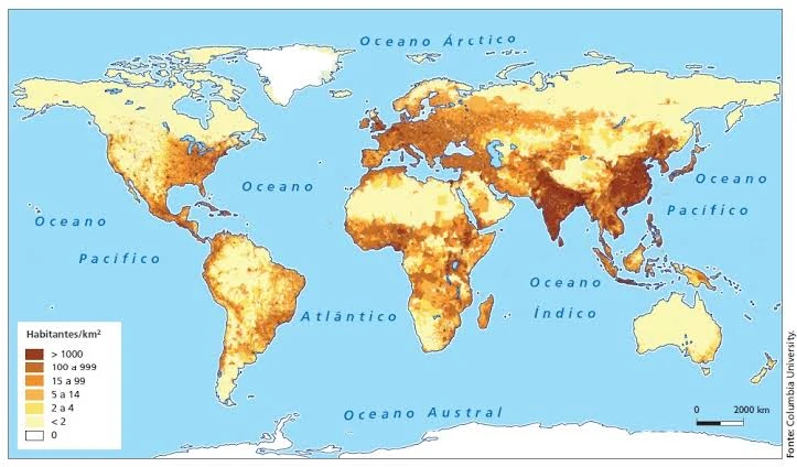 POPULAÇÃO MUNDIAL