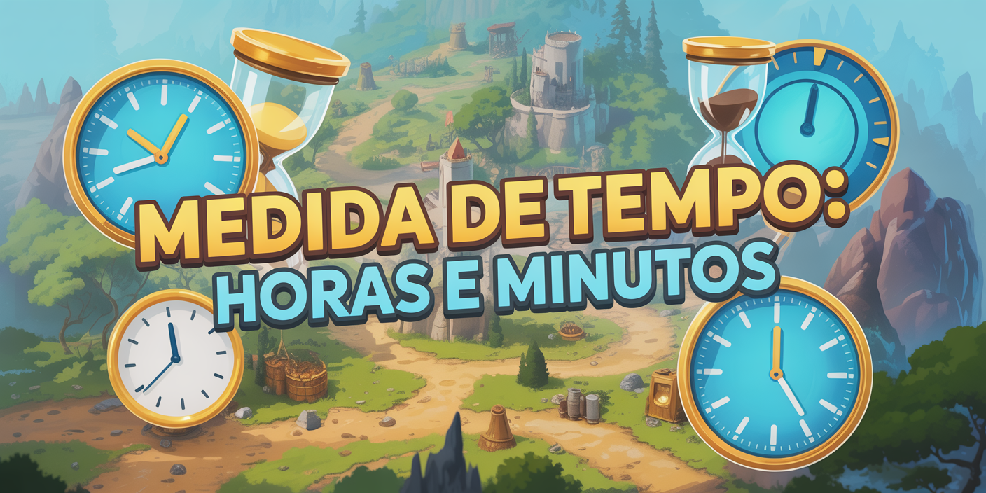 Medida de tempo: horas e minutos